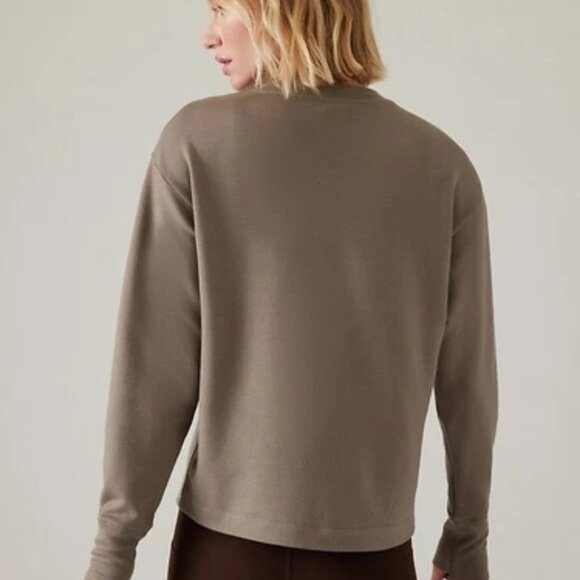Athleta Solitude Sweatshirt - Pyrite - Picture 3 of 7